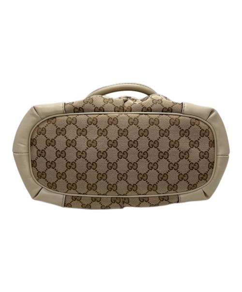 GUCCI（グッチ）GUCCI (グッチ) ハンドバッグ ベージュの古着・服飾アイテム