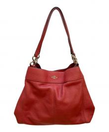 COACH（コーチ）の古着「ハンドバッグ」｜ピンク