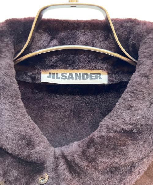 JIL SANDER（ジルサンダー）JIL SANDER (ジルサンダー) 裏ボアジャケット ブラウン サイズ:36の古着・服飾アイテム