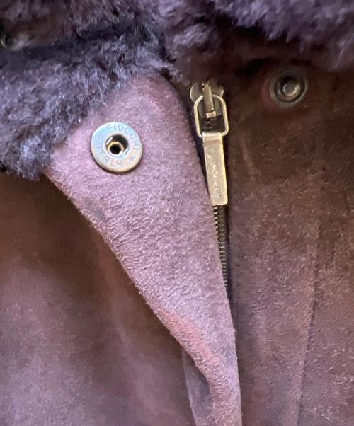 JIL SANDER（ジルサンダー）JIL SANDER (ジルサンダー) 裏ボアジャケット ブラウン サイズ:36の古着・服飾アイテム