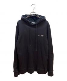 A.P.C.（アーペーセー）の古着「プルオーバーパーカー」｜ブラック