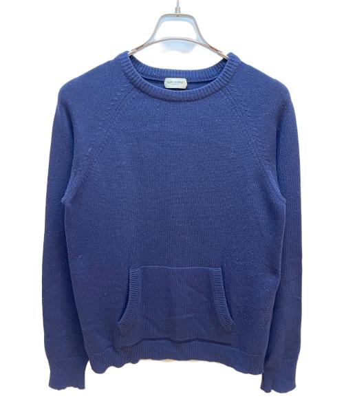 Saint Laurent Paris（サンローランパリ）Saint Laurent Paris (サンローランパリ) 厚手ニット ネイビー サイズ:Ｌの古着・服飾アイテム