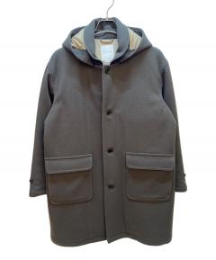 中古・古着通販】COLINA (コリーナ) リネンアトリエコート ネイビー