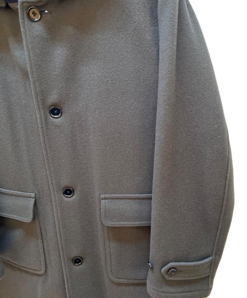 STILL BY HAND（スティルバイハンド）STILL BY HAND (スティルバイハンド) メルトンフードコート グリーン サイズ:48の古着・服飾アイテム