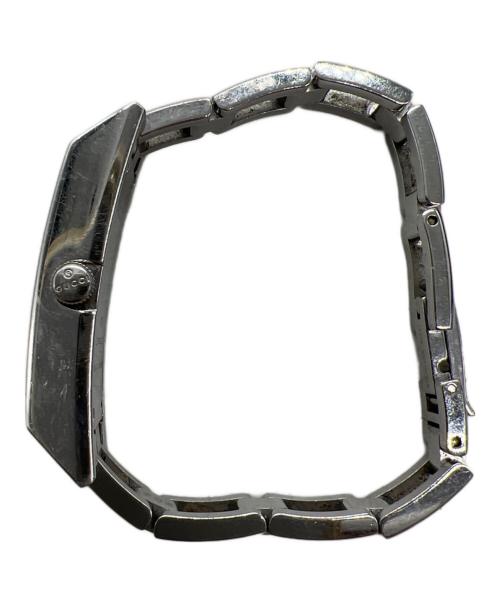 GUCCI（グッチ）GUCCI (グッチ) リストウォッチ ブラック×グリーンの古着・服飾アイテム