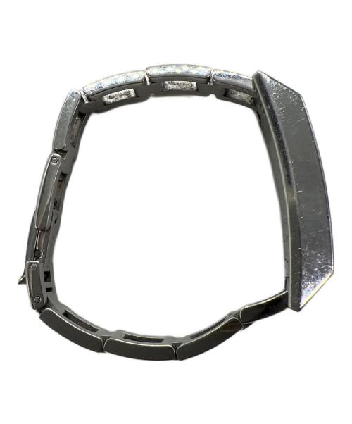 GUCCI（グッチ）GUCCI (グッチ) リストウォッチ ブラック×グリーンの古着・服飾アイテム