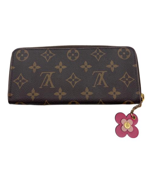 LOUIS VUITTON（ルイ ヴィトン）LOUIS VUITTON (ルイ ヴィトン) ラウンドファスナー財布 ブラウンの古着・服飾アイテム