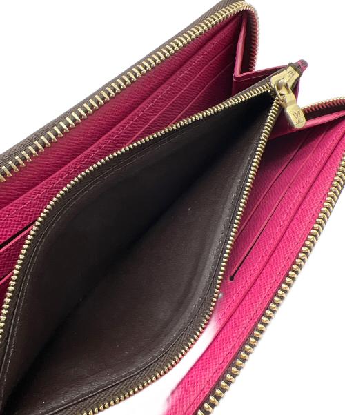 LOUIS VUITTON（ルイ ヴィトン）LOUIS VUITTON (ルイ ヴィトン) ラウンドファスナー財布 ブラウンの古着・服飾アイテム