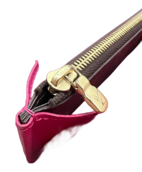 LOUIS VUITTON（ルイ ヴィトン）LOUIS VUITTON (ルイ ヴィトン) ラウンドファスナー財布 ブラウンの古着・服飾アイテム