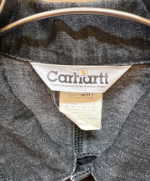 CarHartt（カーハート）CarHartt (カーハート) カバーオール ブラック サイズ:Lの古着・服飾アイテム