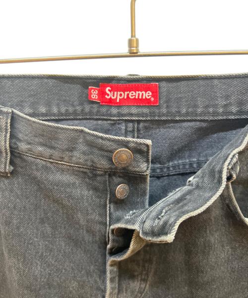 SUPREME（シュプリーム）SUPREME (シュプリーム) ブラックデニム ブラック サイズ:36の古着・服飾アイテム