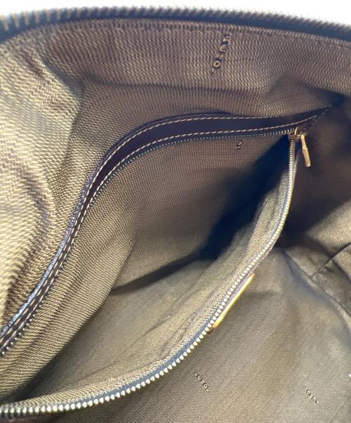 FENDI（フェンディ）FENDI (フェンディ) ハンドバッグ ブラウン×ベージュの古着・服飾アイテム