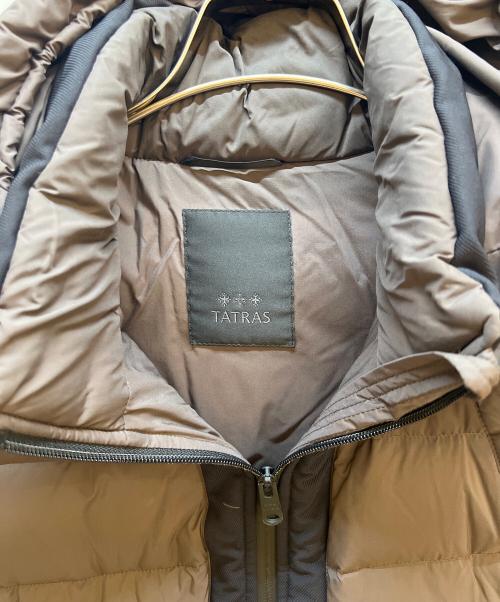 TATRAS（タトラス）TATRAS (タトラス) ダウンジャケット ブラウン×ブラック サイズ:Mの古着・服飾アイテム