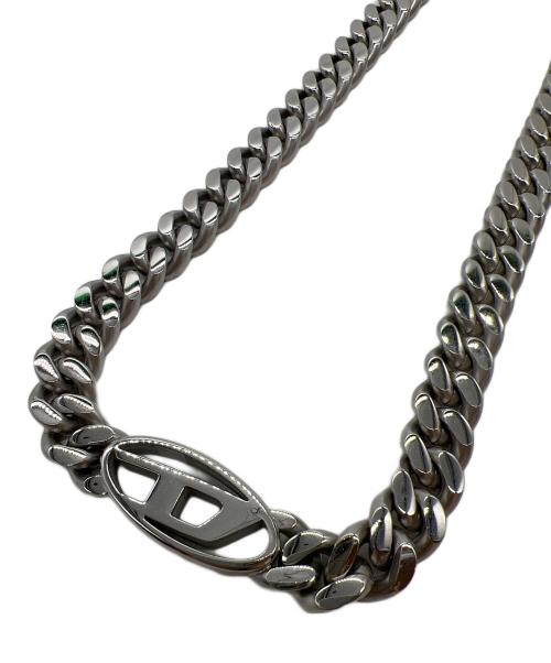 DIESEL（ディーゼル）DIESEL (ディーゼル) チェーンネックレス シルバーの古着・服飾アイテム