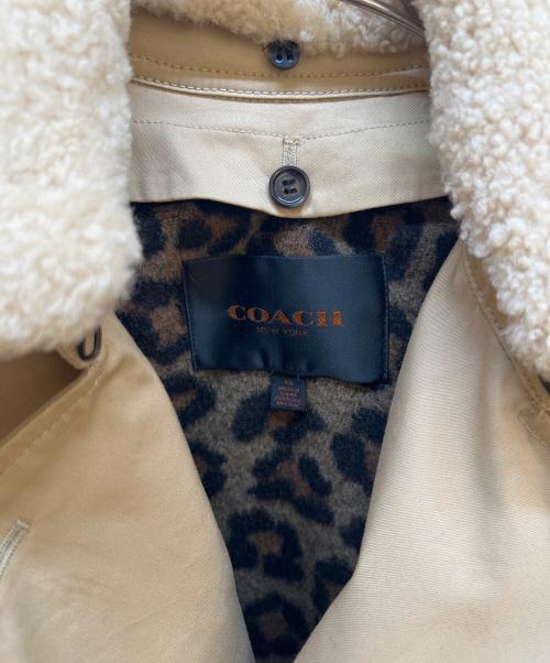 COACH（コーチ）COACH (コーチ) ライナー付トレンチコート ベージュ サイズ:ＸＳの古着・服飾アイテム