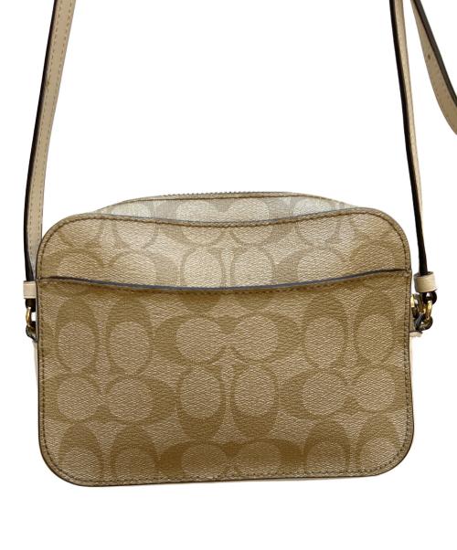 COACH（コーチ）COACH (コーチ) ショルダーバッグ/シグネチャー ベージュの古着・服飾アイテム