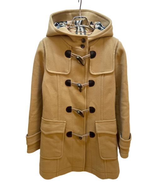 BURBERRY BLUE LABEL（バーバリーロンドンブルーレーベル）BURBERRY BLUE LABEL (バーバリーロンドンブルーレーベル) ダッフルコート ベージュ サイズ:40の古着・服飾アイテム