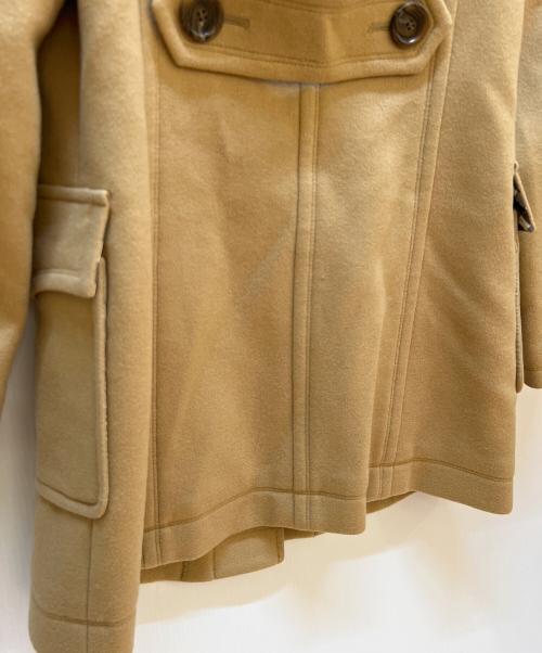 BURBERRY BLUE LABEL（バーバリーロンドンブルーレーベル）BURBERRY BLUE LABEL (バーバリーロンドンブルーレーベル) ダッフルコート ベージュ サイズ:40の古着・服飾アイテム