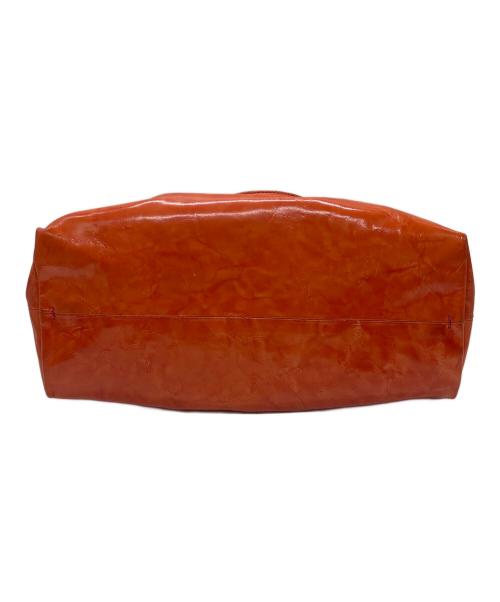 CELINE（セリーヌ）CELINE (セリーヌ) ハンドバッグ/パテントレザー オレンジの古着・服飾アイテム