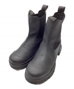 中古・古着通販】CARVEN (カルヴェン) ショートブーツ ブラック サイズ