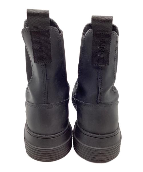 GANNI（ガニー）GANNI (ガニー) サイドゴアブーツ ブラック サイズ:37の古着・服飾アイテム