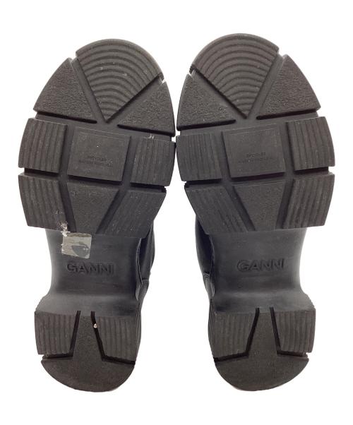 GANNI（ガニー）GANNI (ガニー) サイドゴアブーツ ブラック サイズ:37の古着・服飾アイテム