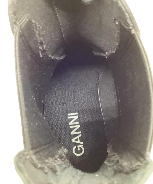 GANNI（ガニー）GANNI (ガニー) サイドゴアブーツ ブラック サイズ:37の古着・服飾アイテム