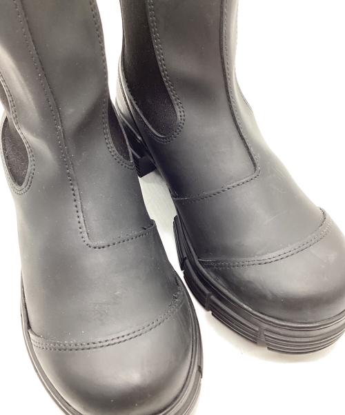 GANNI（ガニー）GANNI (ガニー) サイドゴアブーツ ブラック サイズ:37の古着・服飾アイテム