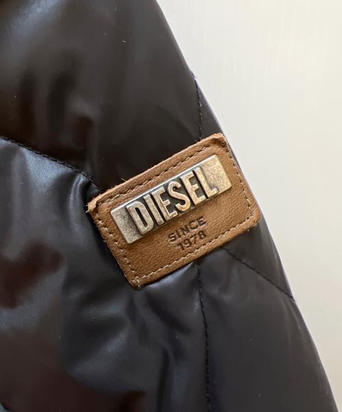 DIESEL（ディーゼル）DIESEL (ディーゼル) ダウンコート ブラック サイズ:記載無しの古着・服飾アイテム