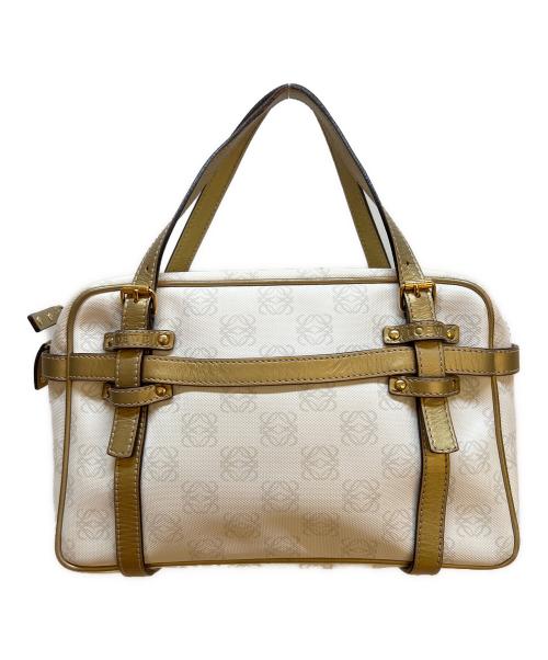 LOEWE（ロエベ）LOEWE (ロエベ) ハンドバッグ ホワイトの古着・服飾アイテム