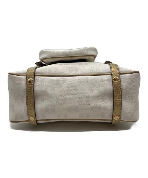 LOEWE（ロエベ）LOEWE (ロエベ) ハンドバッグ ホワイトの古着・服飾アイテム