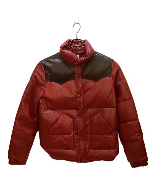 RIDING MASTER（ライディングマスター）RIDING MASTER (ライディングマスター) レザージャケット レッド サイズ:42の古着・服飾アイテム