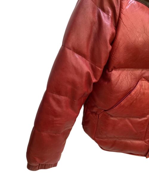 RIDING MASTER（ライディングマスター）RIDING MASTER (ライディングマスター) レザージャケット レッド サイズ:42の古着・服飾アイテム