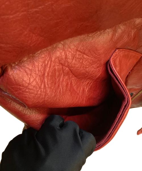 RIDING MASTER（ライディングマスター）RIDING MASTER (ライディングマスター) レザージャケット レッド サイズ:42の古着・服飾アイテム