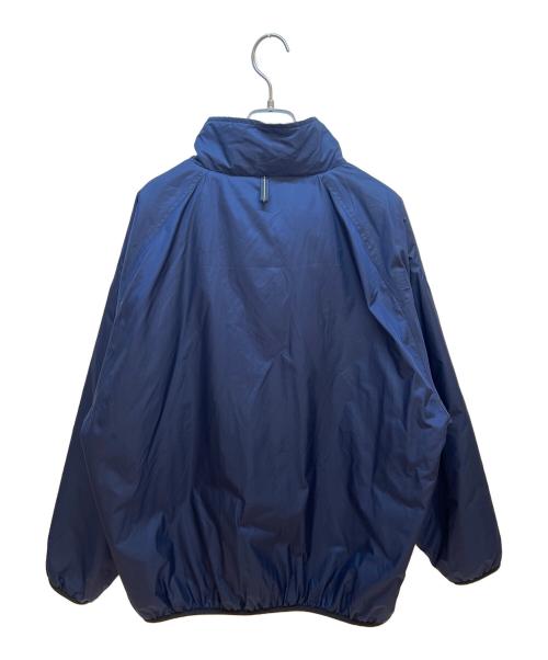 PWA（プア）PWA (プア) 中綿ジャケット パープル×ネイビー サイズ:Lの古着・服飾アイテム