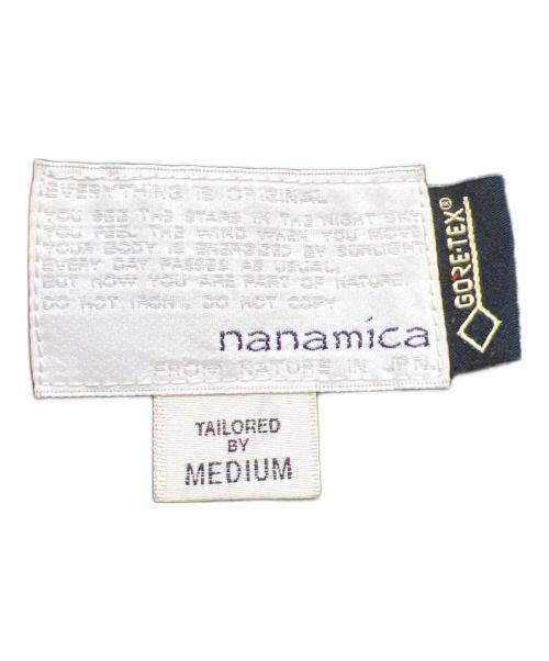 nanamica（ナナミカ）nanamica (ナナミカ) マウンテンパーカー ブラック サイズ:Mの古着・服飾アイテム