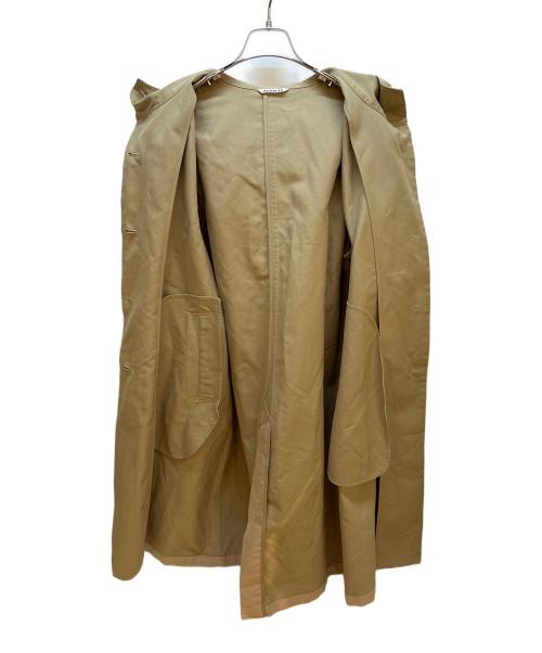 AURALEE（オーラリー）AURALEE (オーラリー) フーデッドコート ベージュの古着・服飾アイテム