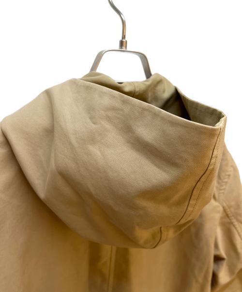 AURALEE（オーラリー）AURALEE (オーラリー) フーデッドコート ベージュの古着・服飾アイテム