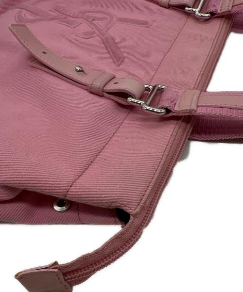 Yves Saint Laurent（イヴサンローラン）Yves Saint Laurent (イヴサンローラン) トートバッグ/カハラトート・カサンドラロゴ ピンクの古着・服飾アイテム