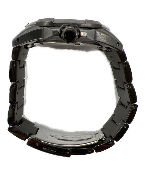 SEIKO（セイコー）SEIKO (セイコー) クロノグラフ ブラック×レッド×ホワイトの古着・服飾アイテム