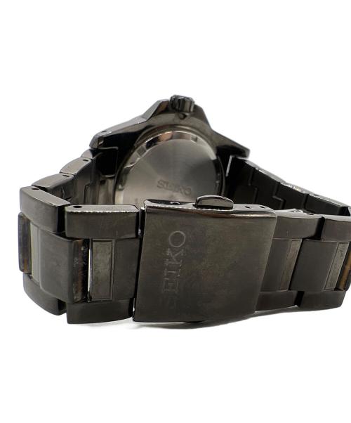 SEIKO（セイコー）SEIKO (セイコー) クロノグラフ ブラック×レッド×ホワイトの古着・服飾アイテム