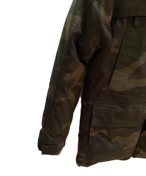THE NORTH FACE（ザ ノース フェイス）THE NORTH FACE (ザ ノース フェイス) ダウンジャケット カーキ×ブラック サイズ:XLの古着・服飾アイテム