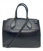 LOUIS VUITTONルイ ヴィトン）の古着「2WAYショルダーバッグ/PMシスティーマー」｜ブラック