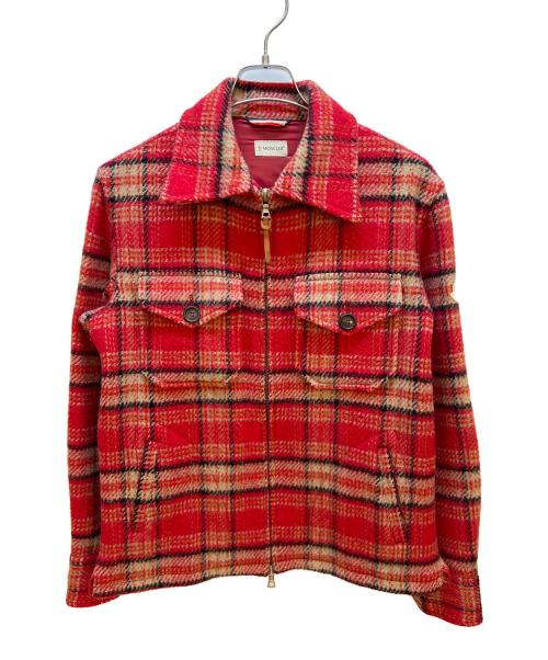 MONCLER（モンクレール）MONCLER (モンクレール) ウールジャケット レッド サイズ:Ｓの古着・服飾アイテム
