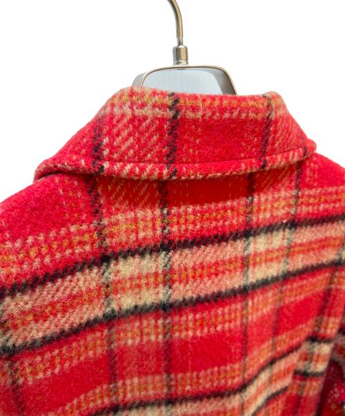 MONCLER（モンクレール）MONCLER (モンクレール) ウールジャケット レッド サイズ:Ｓの古着・服飾アイテム