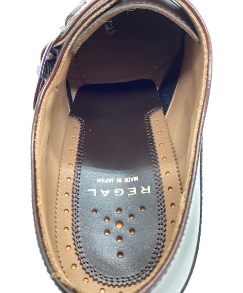 REGAL（リーガル）REGAL (リーガル) モンクストラップシューズ ブラウン サイズ:25 未使用品の古着・服飾アイテム