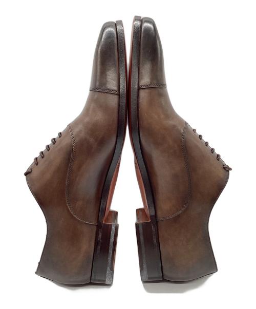 Santoni（サントーニ）Santoni (サントーニ) レザーシューズ ブラウン サイズ:7 未使用品の古着・服飾アイテム