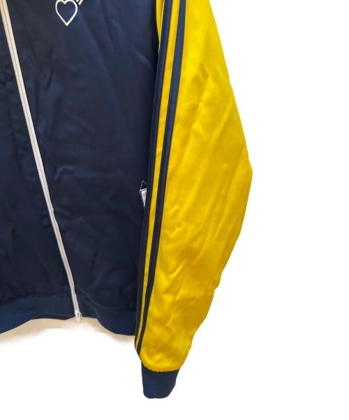 adidas（アディダス）adidas (アディダス) HUMAN MADE (ヒューマンメイド) トラックジャケット ネイビー サイズ:2XOの古着・服飾アイテム