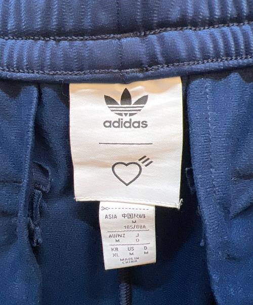 adidas（アディダス）adidas (アディダス) HUMAN MADE (ヒューマンメイド) トラックパンツ ネイビーの古着・服飾アイテム