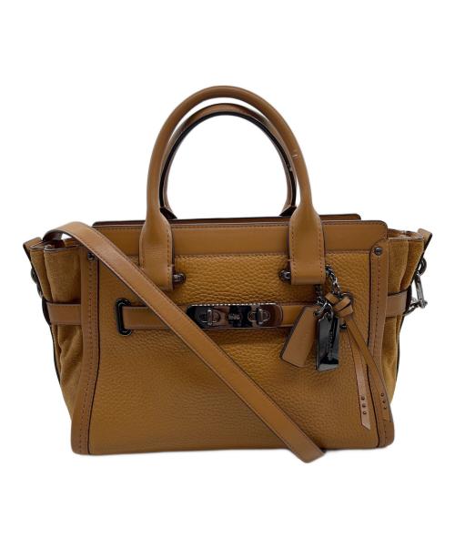 COACH（コーチ）COACH (コーチ) 2WAYバッグ ブラウンの古着・服飾アイテム